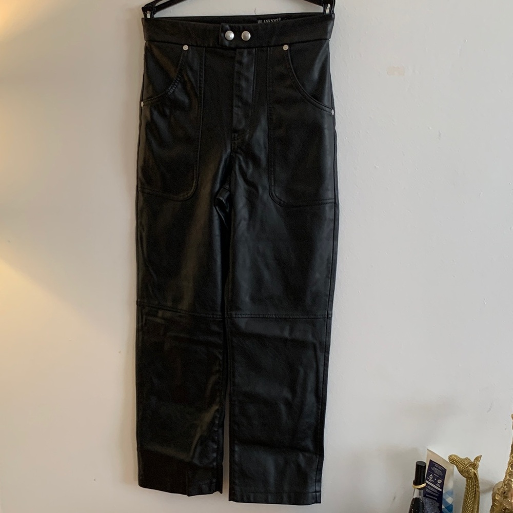 Blank NYC Black Straight Leg Pants - Preloved